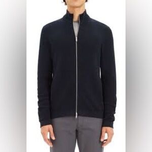 Theory Udeval Zip Front Cardigan Sweater | Navy | Men’s XL